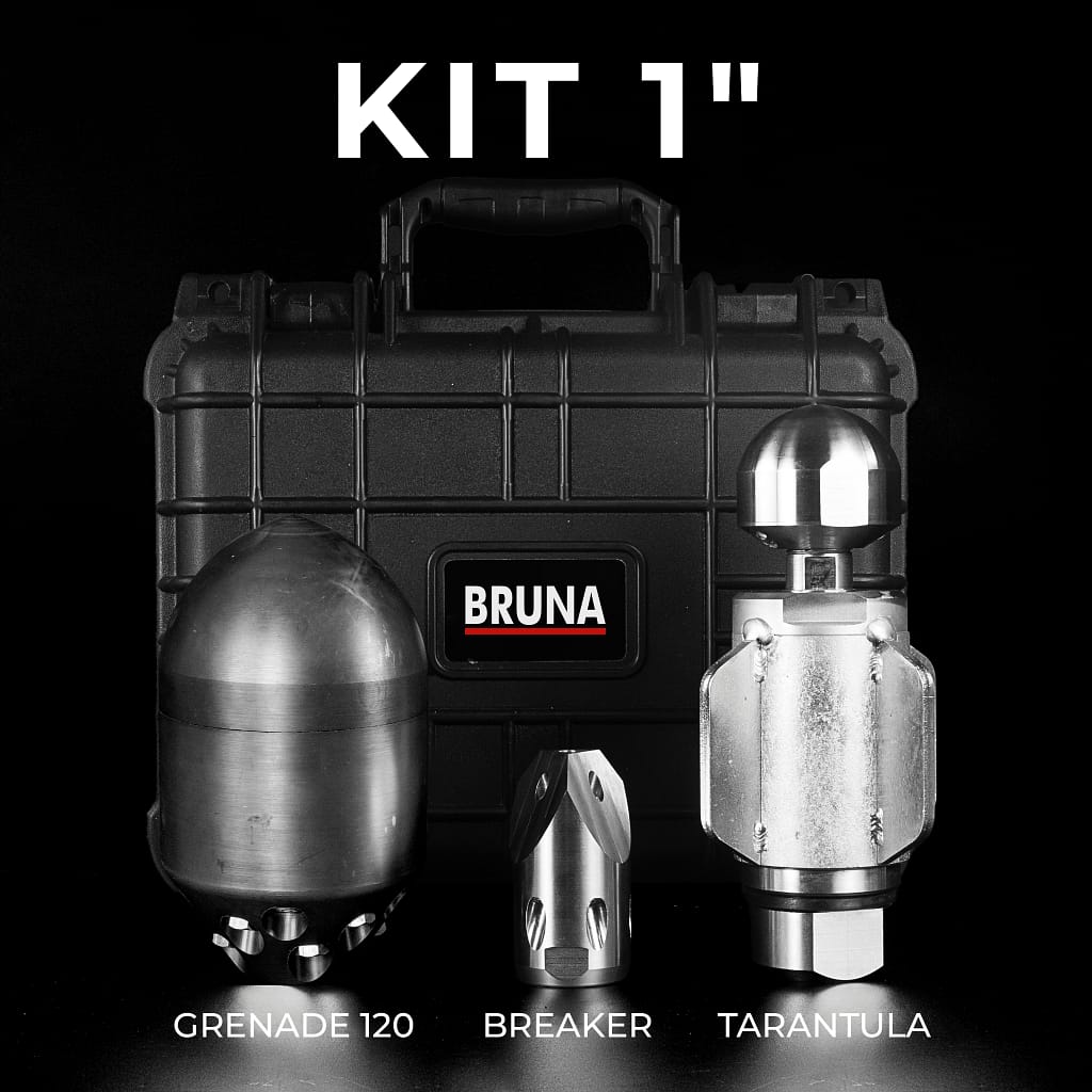 KIT 1″ - Jetting Nozzle | Bruna Nozzles Corp