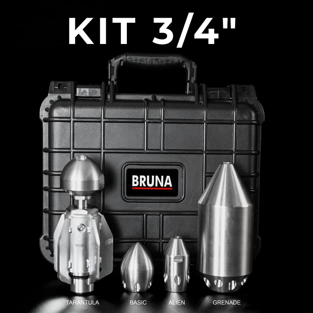 KIT 3/4″ - Jetting Nozzle | Bruna Nozzles Corp