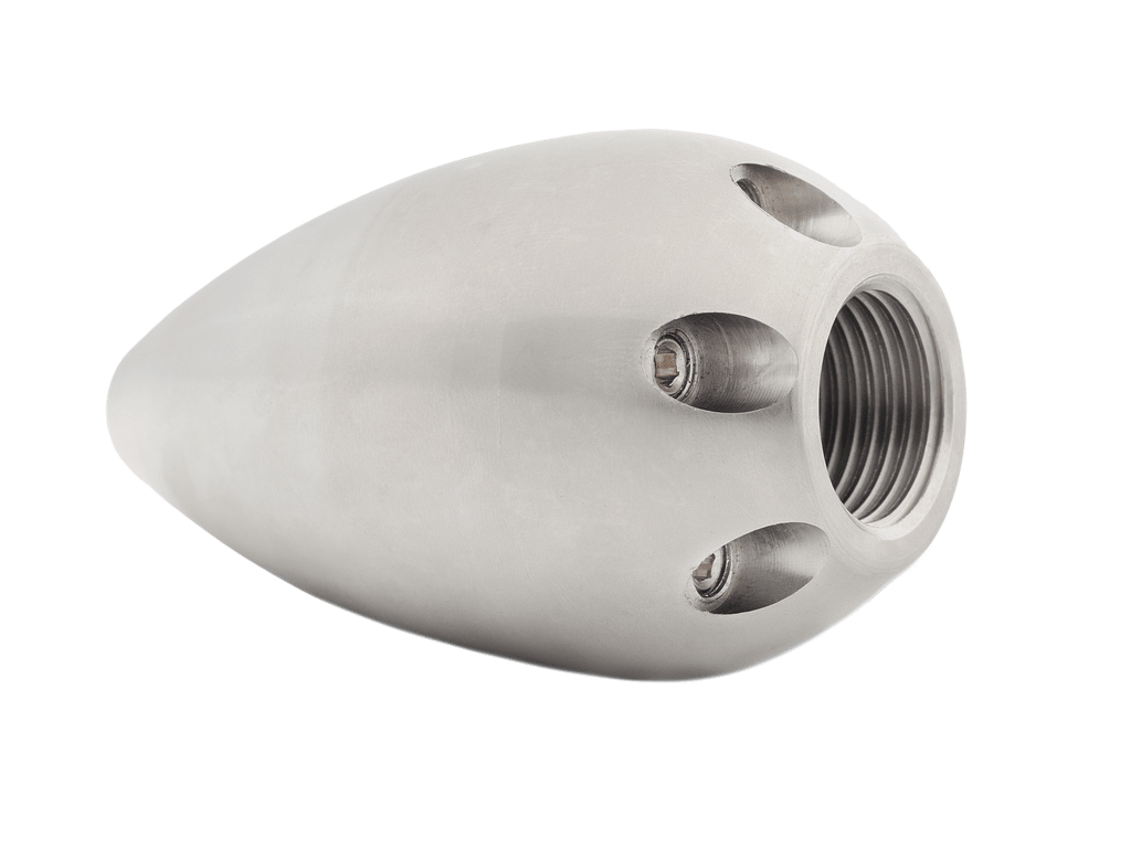 Bullet 1/2" Six Jets Reduced to 3/8" jetting nozzle
